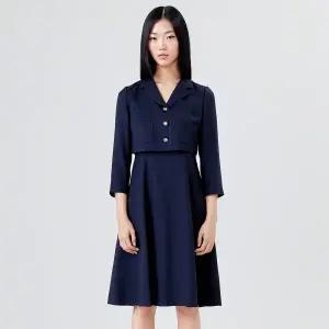 [롯데백화점]케네스레이디 자켓 플레어 원피스 (EGOPOD97)