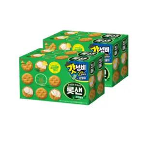 롯데웰푸드 롯데샌드 파인애플 315g 2개묶음 2개 (4개)