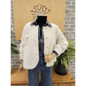 [레코브](타임스퀘어점패션관)양털 포켓 장식 자켓 (LC31EZJK603X)