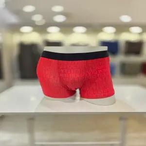 휠라언더웨어 워싱 데님 로고나염 남성 드로즈 FI253DR15M001 레드