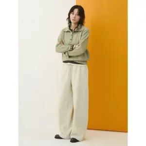 [에잇세컨즈] 솔리드 와이드 스트링 스웨트 팬츠  아이보리 (355Y21LC20)