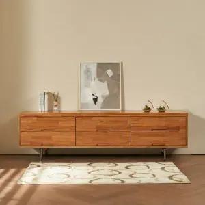 파빈 참죽 원목 거실장 1800