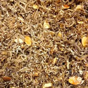 바삭 달달한 지리 멸치 아몬드 볶음 / 밑반찬 인기 메뉴 멸치조림 140g