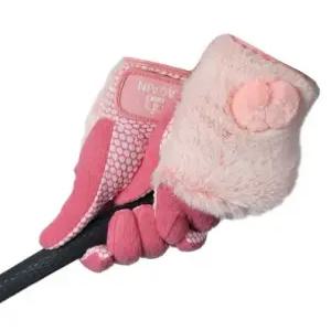 유니크에픽 어게인 여성 겨울 양손용 폴라폴리스 실리콘 방한골프장갑