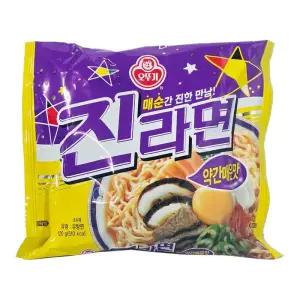 [오뚜기] 오뚜기 진라면 약간매운맛 봉지 120g 20개