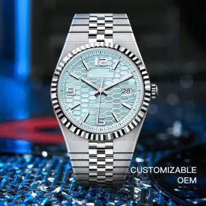 호환 NH35 남성용 2025NEW 플랫 주빌리 오토매틱 식 무브먼트 랜드 드웰러 데이트저스트 시계 NH35 명품 시