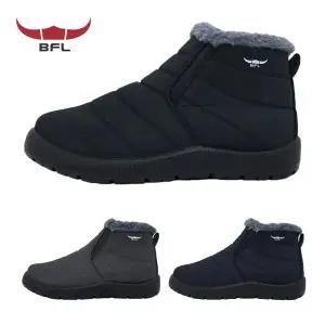 BFL 발편한 남성 털 운동화 방한화 겨울 패딩 신발 짧은 발목 숏 부츠 2801