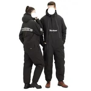 방한점프수트 우주복 남성 작업복 패딩 방한 블랙 배달복 방수 겨울 점프슈트