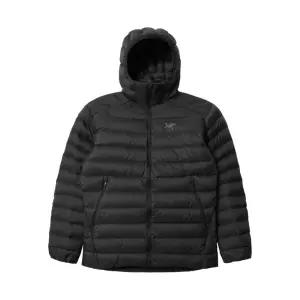 아크테릭스 세륨 후디 블랙 경량패딩 10521