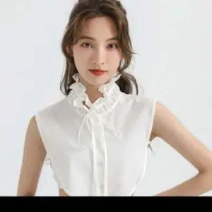 카라 레이스카라 하이넥 DO9754 페이크 레이스셔츠