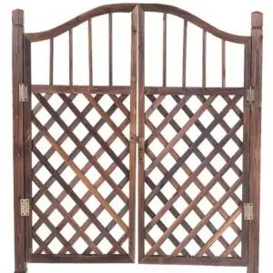 방부목울타리문 나무 주택 조립 쪽문 출입문 방부목 게이트