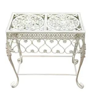 모리스 커피 가든 테이블 철제 엔틱 빈티지 카페