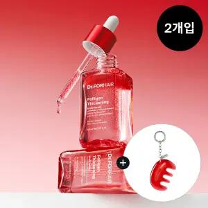 닥터포헤어 정수리 탈모 앰플 폴리젠 씨크닝 스칼프 세럼 50mlX2 + [] 두피괄사키링
