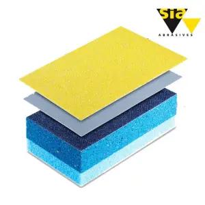 손사포 핸드블록 샌딩패드 샌드페이퍼 원형패드 목공 연마 작업용품