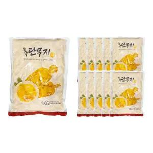 신슈 단무지 S/L 1kg-슬라이스 한박스 (1kg x 10ea)