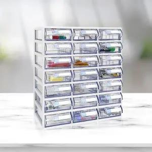 [하프클럽/]책상정리 미니서랍 소품정리함 수납함 투명 다용도