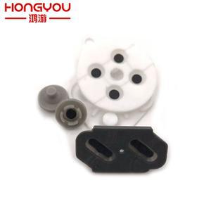 [호환품]100 세트 교체 컨트롤러 게임 패드 SNES 액세서리용 전도성 고무