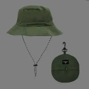 버킷햇 휴대용 접이식 방수 벙거지모자 카키