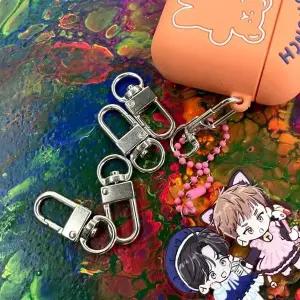 키링 실버 세일 선물 열쇠 부자재 트렌드 회전 (WFJSQKL)