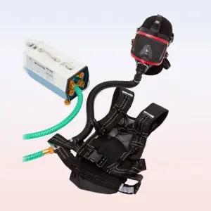 송풍기형 전동 송기마스크 1인용 세트 밀폐공간 작업 (WFK8ZR6)