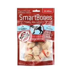 치석.구취 강아지 스마트본 치킨 간식 8p 미니 (WFJ7V68)