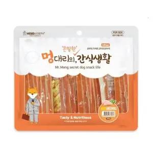 300g 치킨샌드위치 간식 강아지 육포 (WFJ7YMI)