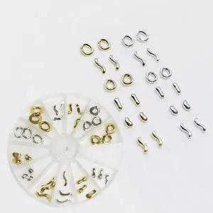 네일아트재료 골드 네일아트 네일파츠 세트 네일 (WFK9CUY)