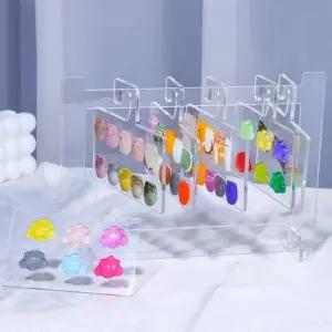 네일 탁상형 네일액자 고리 2종 아크릴 네일전 (WFK9CXL)