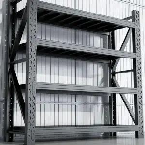 조립식 중량물 선반 4단 택배물류창고 파레트랙