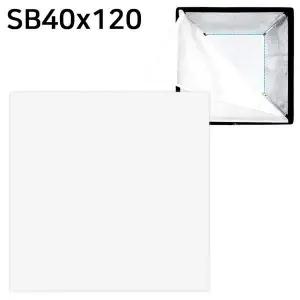 사진조명 소프트박스 디퓨저 40x120cm SB40x120 전용