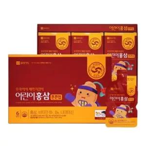 업그레이드 공급가 인상 종근당건강 어린이홍삼 20ml x 30포 파우치 (WFKAF5E)