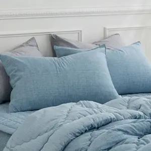 베개나라 원데이 밴딩 커버 순면 베개 베겟잎 (WFKAGVT)