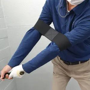 골프 스윙 자세 교정 암 밴드 치킨윙 방지 보정/오버 연습용 연습 기구 교정기 백스윙 몸통