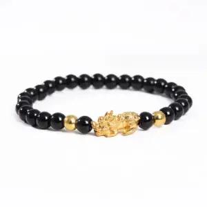 [하프클럽/]염주 비휴팔찌 6mm 패션염주 금전운 불교팔찌 비휴 패션