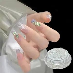 조약돌글리터 머메이드 글리터8종 네일글리터 자 (WFKANEF)