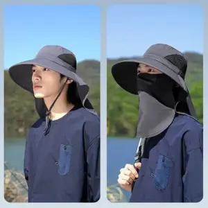 낚시 아웃도어 남녀 공용 자외선 차단 사파리 모자