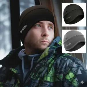 젤리 동계훈련모자 마라톤 러닝비니 겨울골프모자 초박초경량 플리스 방한방풍모자 라이딩 스컬캡