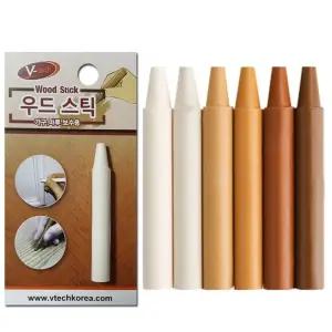 우드스틱 목재가구흠집보수 6종 마루보수 크레용가구보수 스크레치보수