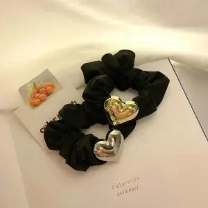 블랙 곱창스타일 헤어밴드 여성 패션악세사리 (WFKBJIW)