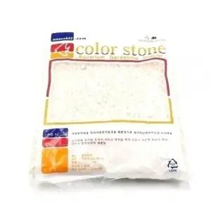 원예용 컬러스톤/색돌/수족관 어항바닥돌(흰색) (WFKB07R)