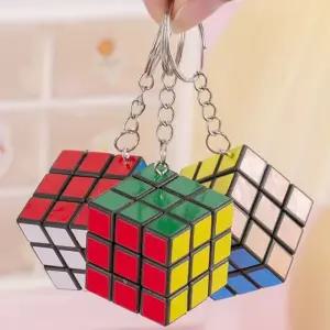 미니큐브 3단 키링 열쇠고리 단체 선물 동호회 판촉 (WFKBRLB)