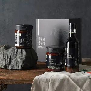 [이푸른]이순규 명인 만능세트 (찌개된장 450g+고추장 450g+맛간장 480g)