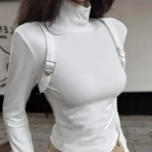 HL] 폴라티 겨울 스트랩 오버핸드 목폴라