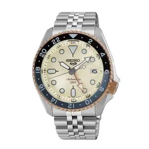 [세이코알바]세이코 5 스포츠 남성 남자 실버 오토매틱 메탈시계 SSK046K1
