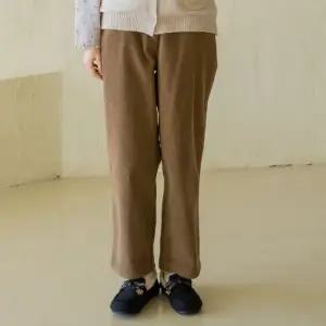 엄마옷 마담4060 내추럴포엠 골덴배기기모팬츠 데일리 중년여성바지 -ZPN2601012-