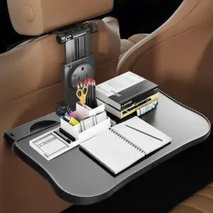 자동차 뒷자리 트레이 독서 테이블 거치대 기본 선반