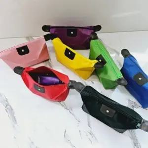 여행용 파우치 백 지퍼 화장품 다용도 컬러풀 대 가방 만두 (WFKCQAV)