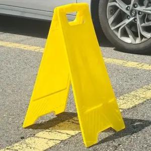 양면 접이식 스탠드 표지판 안내판 신호 무지형 A형 공백 (WFKD3O6)