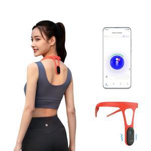 힙피 P1 스마트 트레이너 및 교정기, 앱으로 제어, 실시간 확인, 스트랩 없음, 건강 빨간색