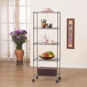 5단수납선반 메탈선반 수납선반 450메탈선반 450 강철철제선반 (WFKDJ3B)